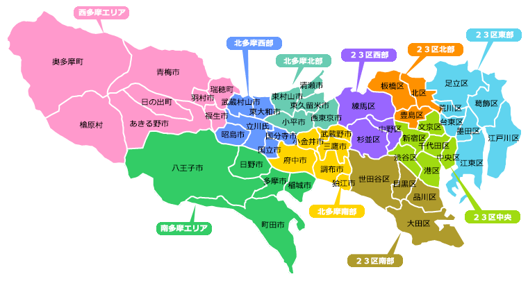 東京都地図